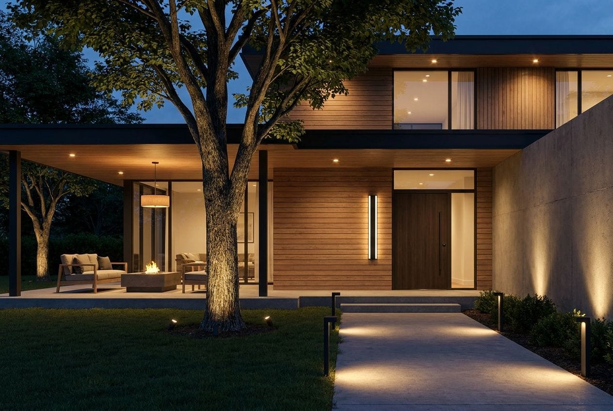The MOD Outdoor Lighting Layering Method four-layer diagram