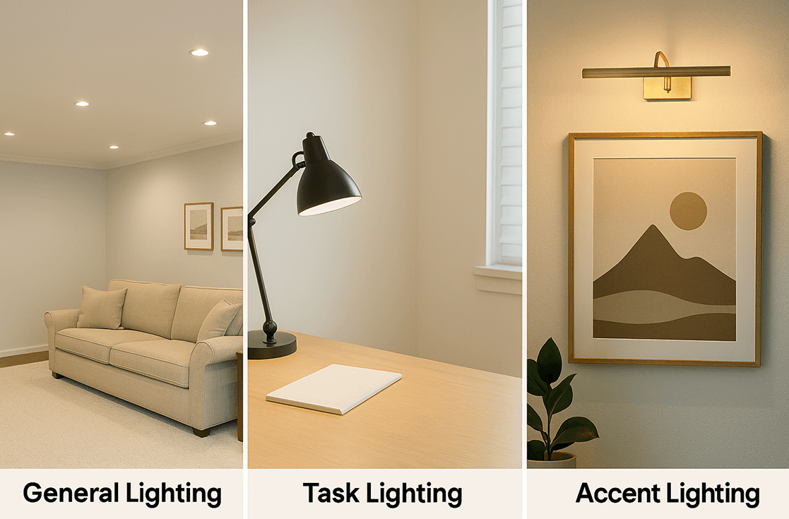 Localized General Lighting Recessed Lighting Placement Guide: Design Tips for Perfect Illumination ...